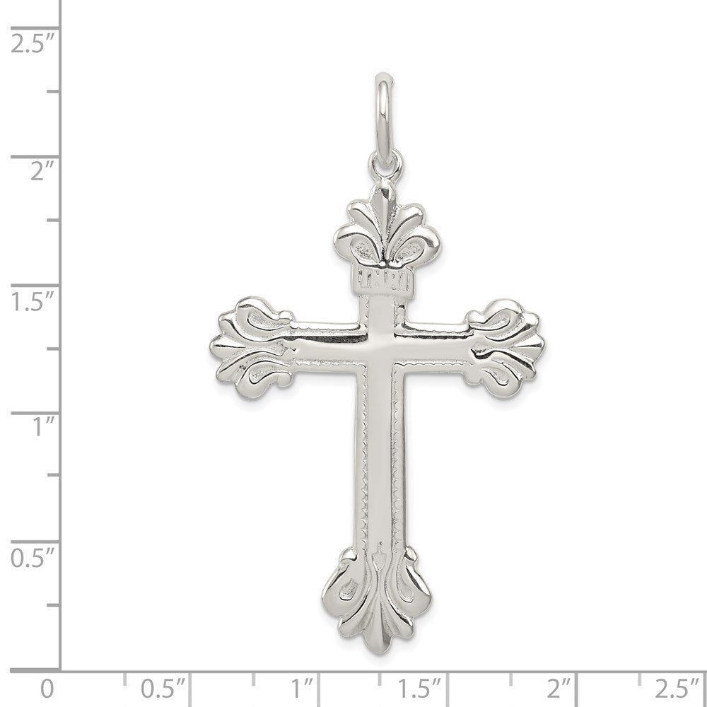 Sterlingsilber Inri Kreuz Anhänger