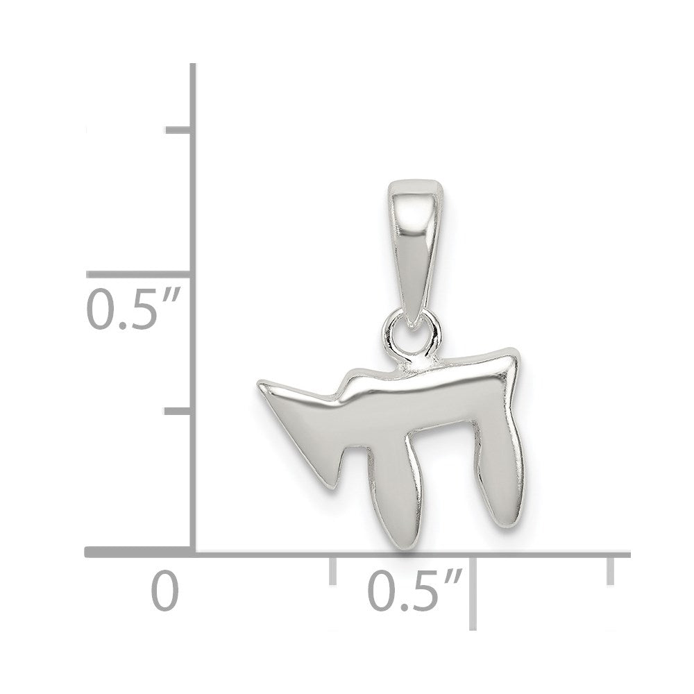Sterlingsilber Chai Anhänger