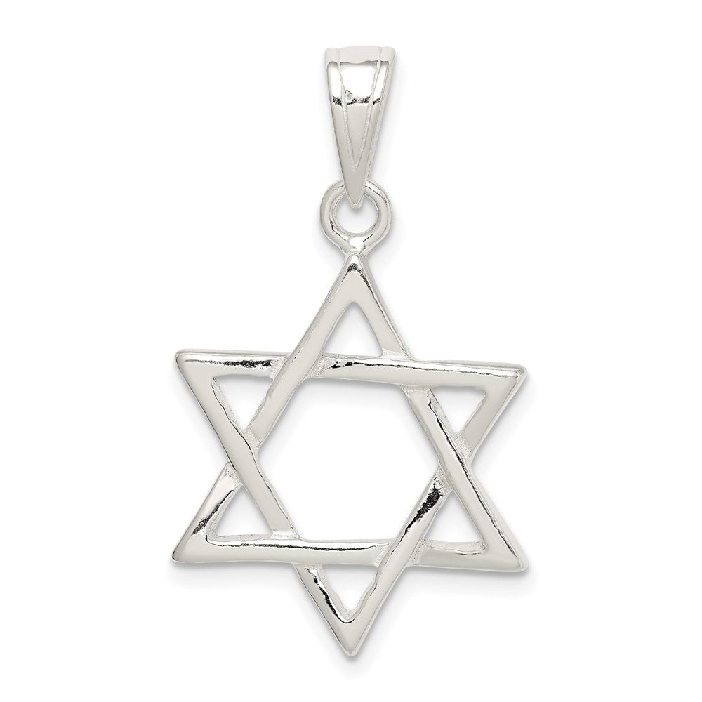 Sterlingsilber Stern Of David Charm