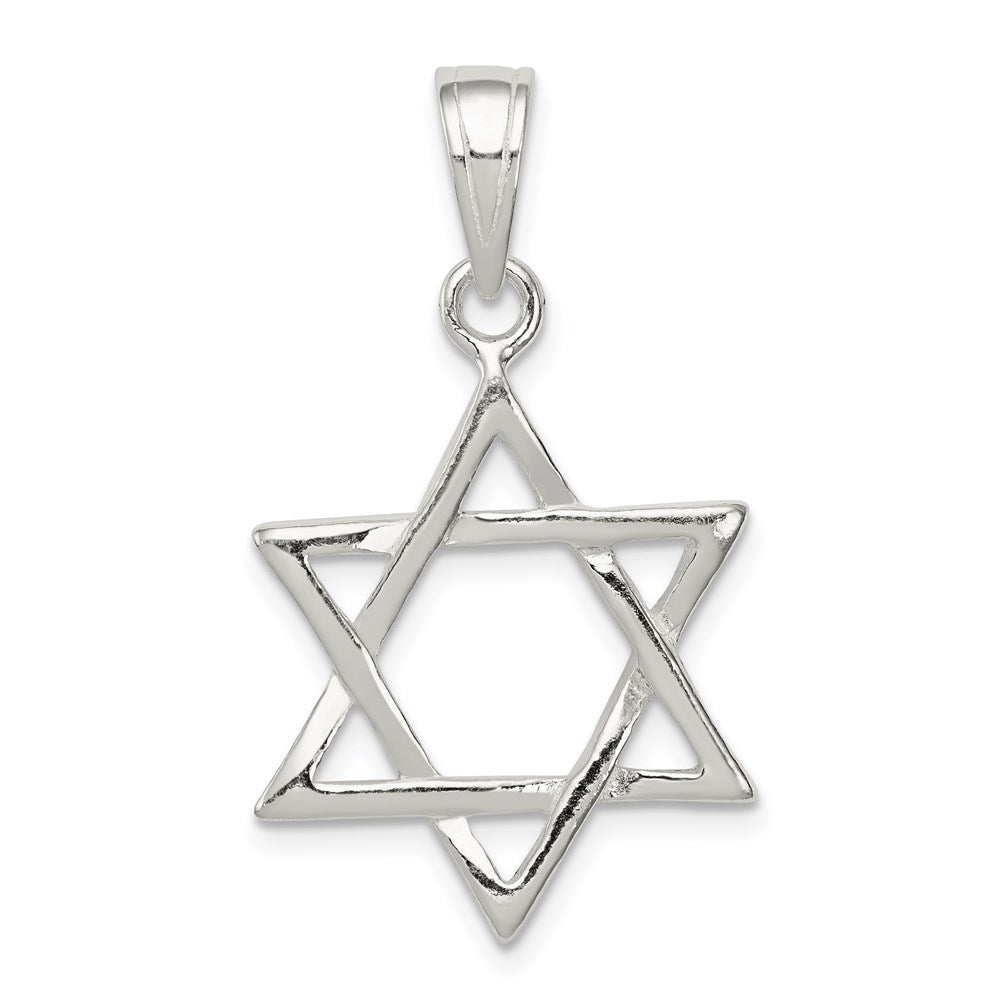 Sterlingsilber Stern Of David Charm