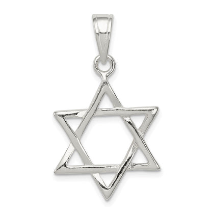 Sterlingsilber Stern Of David Charm