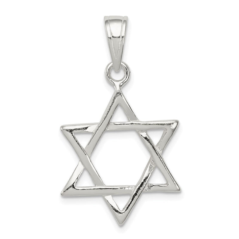 Sterlingsilber Stern Of David Charm