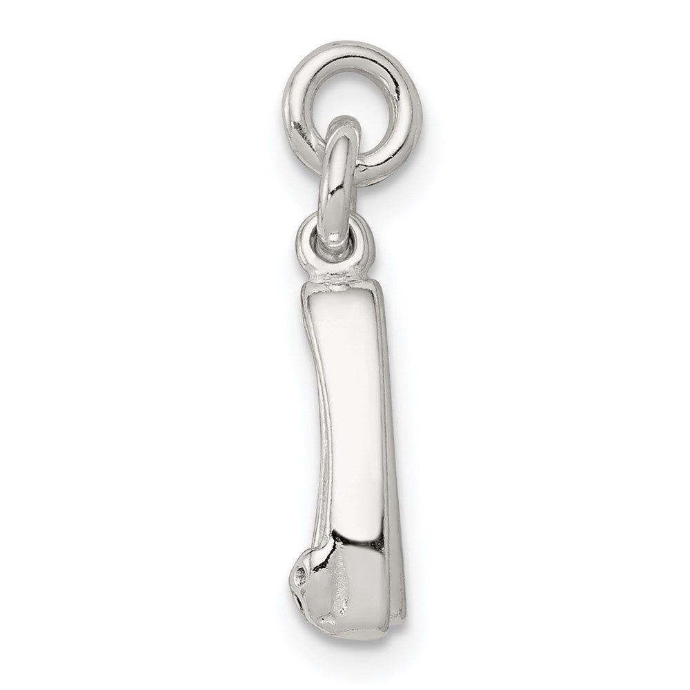 Sterlingsilber Ballett Slippers Charm