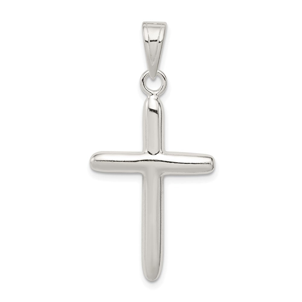 Sterlingsilber Poliert Kreuz Anhänger