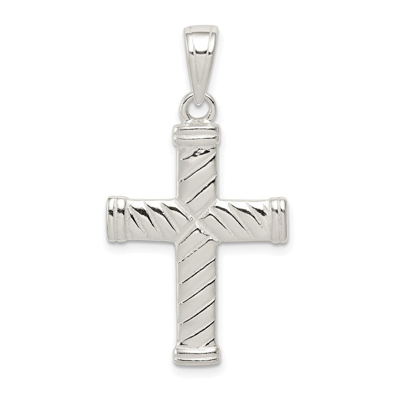 Sterlingsilber Wendbar Kreuz Anhänger