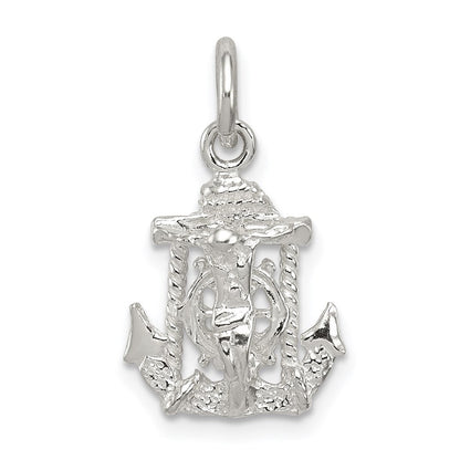 Sterlingsilber Mariners Kreuz Charm