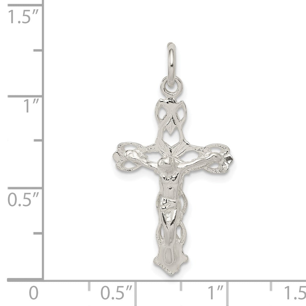 Sterlingsilber Kruzifix Charm