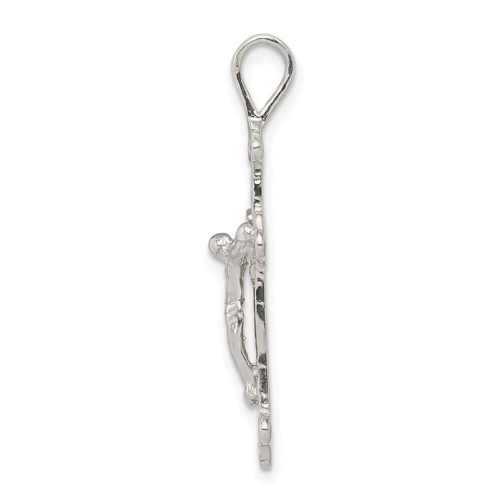 Sterlingsilber Kruzifix Anhänger