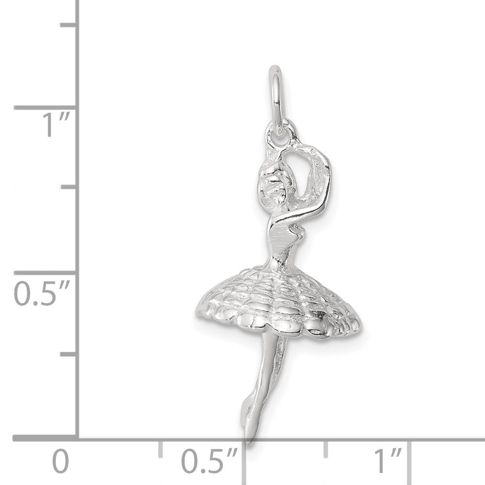 Sterlingsilber Ballerina Charm