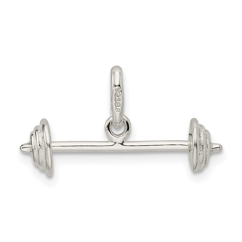 Sterlingsilber Barbell Charm