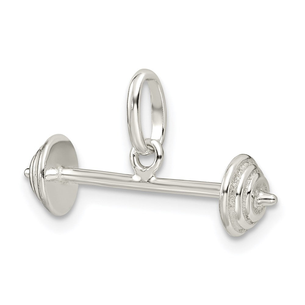 Sterlingsilber Barbell Charm
