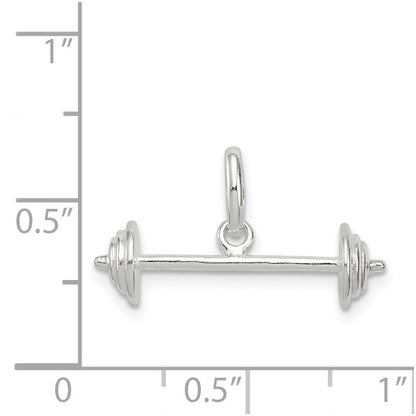 Sterlingsilber Barbell Charm