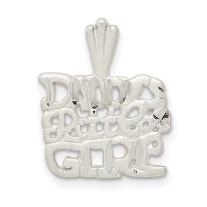 Sterlingsilber Daddy Little Mädchen Charm