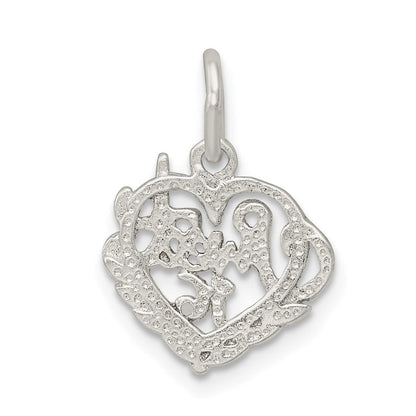 Sterlingsilber Süß 16 Charm