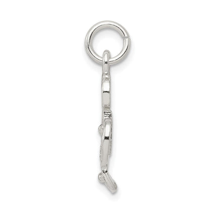 Sterlingsilber Noten Schlüssel Charm