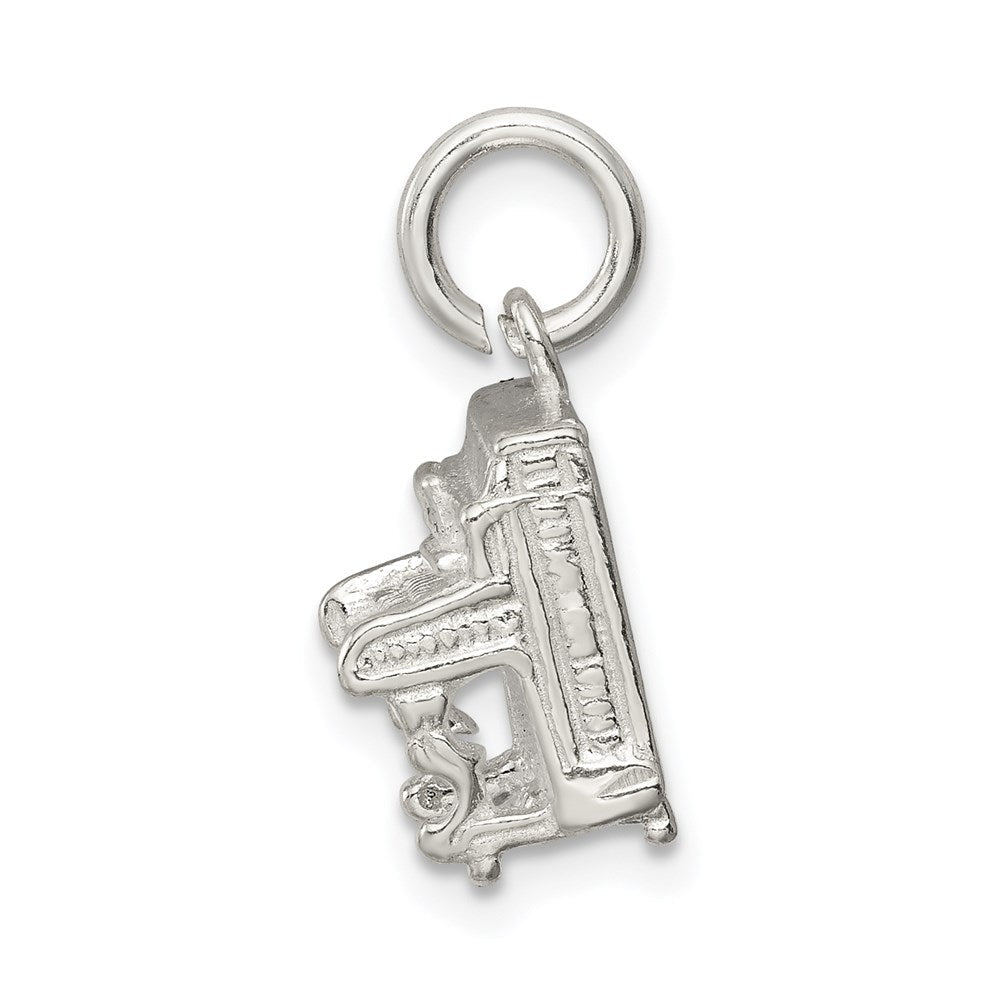 Sterlingsilber Klavier Charm