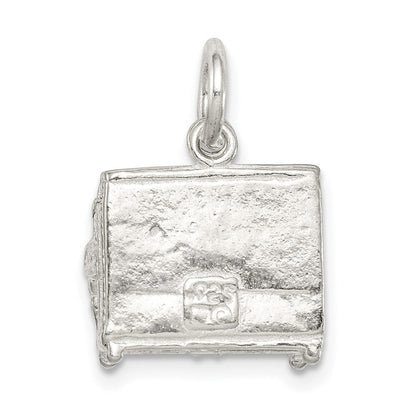 Sterlingsilber Klavier Charm