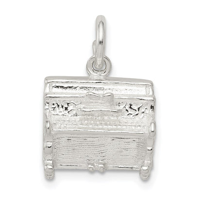 Sterlingsilber Klavier Charm