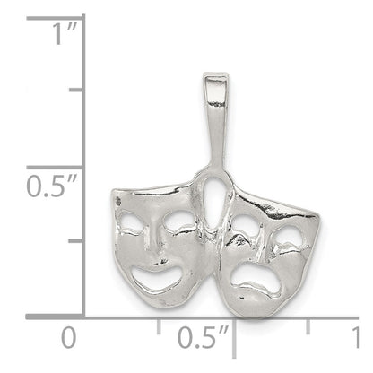 Sterlingsilber Comedy/tragedy Charm