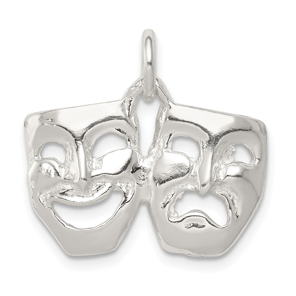 Sterlingsilber Comedy/tragedy Charm