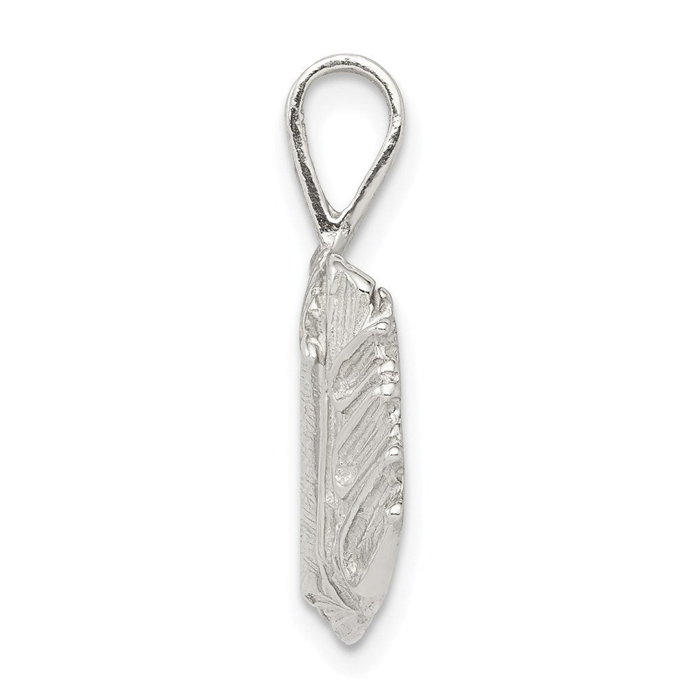 Sterlingsilber Books mit Quill Charm