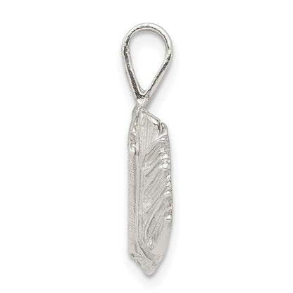Sterlingsilber Books mit Quill Charm