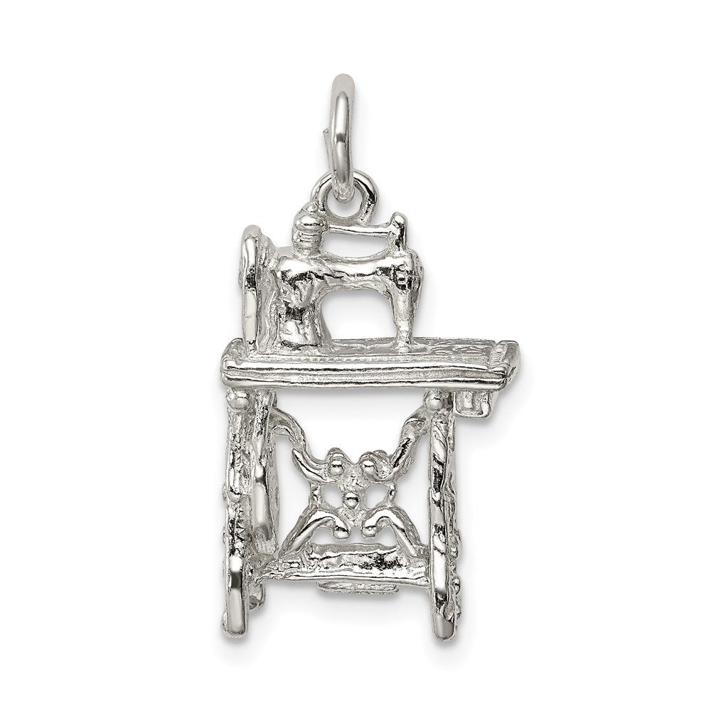 Sterlingsilber Sewing Machine Charm