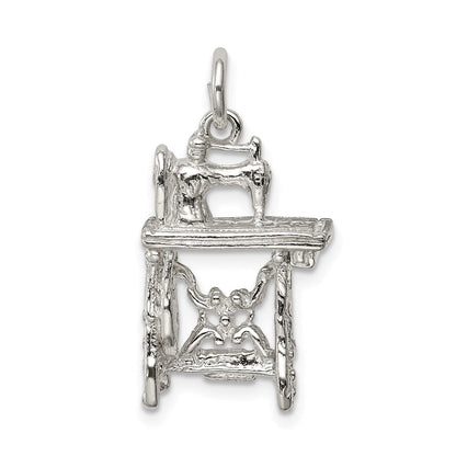 Sterlingsilber Sewing Machine Charm