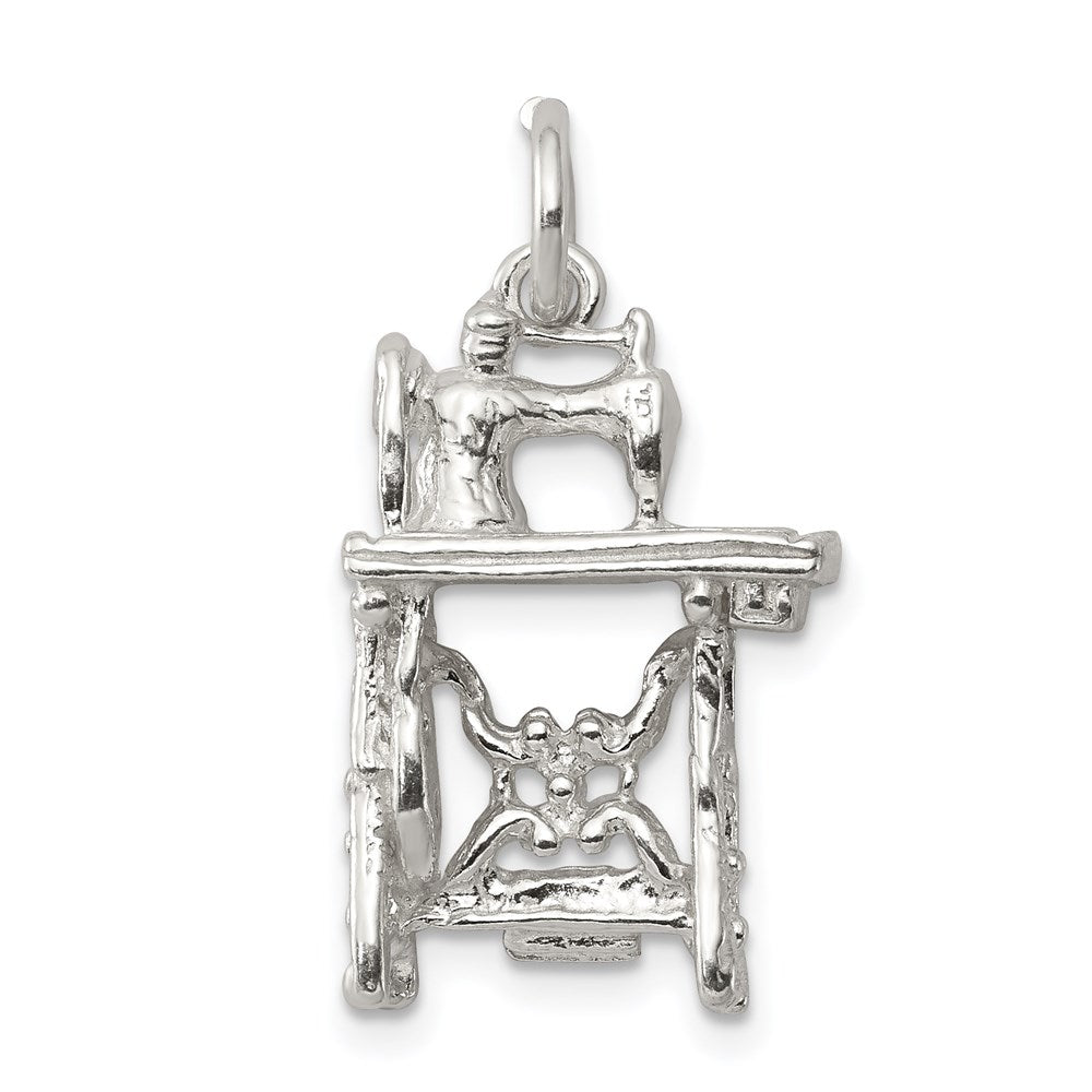 Sterlingsilber Sewing Machine Charm