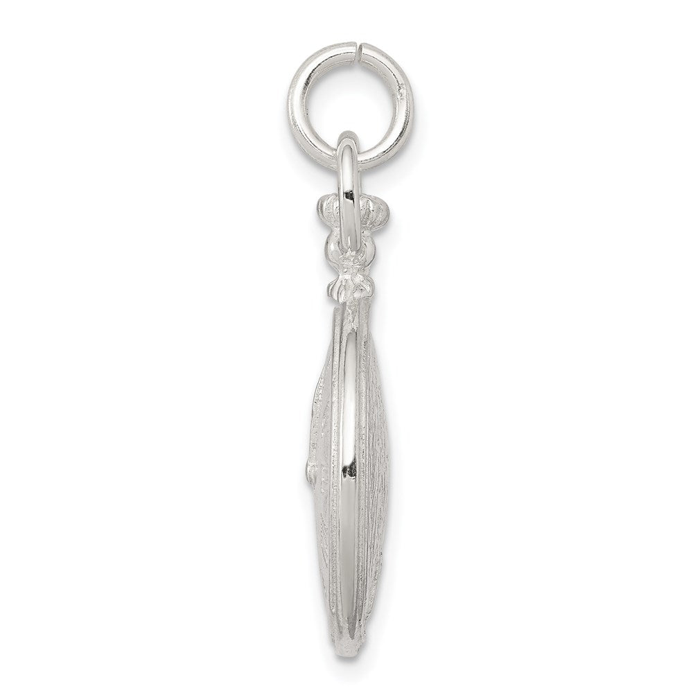 Sterlingsilber Clock Charm