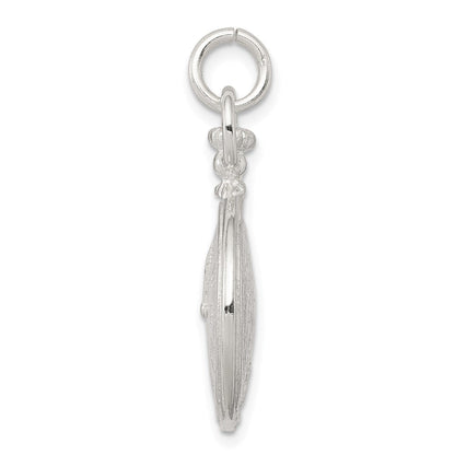Sterlingsilber Clock Charm