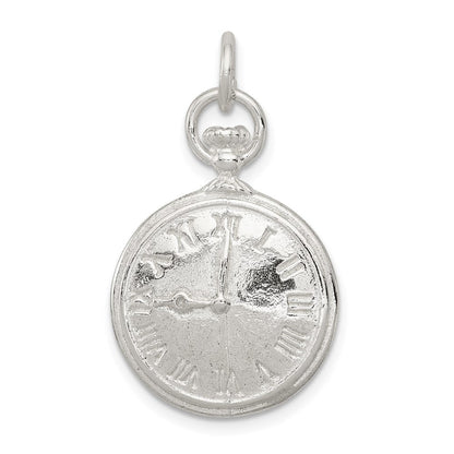 Sterlingsilber Clock Charm