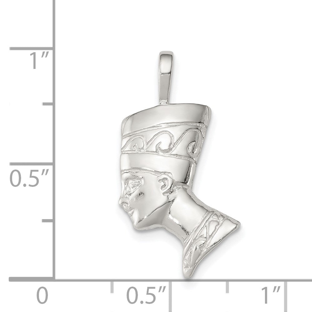 Sterlingsilber Nefertiti Charm