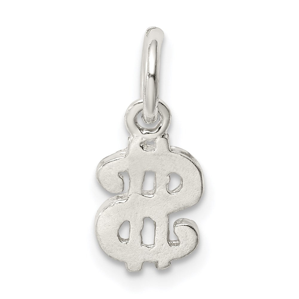 Sterlingsilber Dollar Zeichen Charm