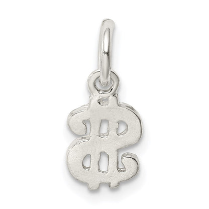 Sterlingsilber Dollar Zeichen Charm