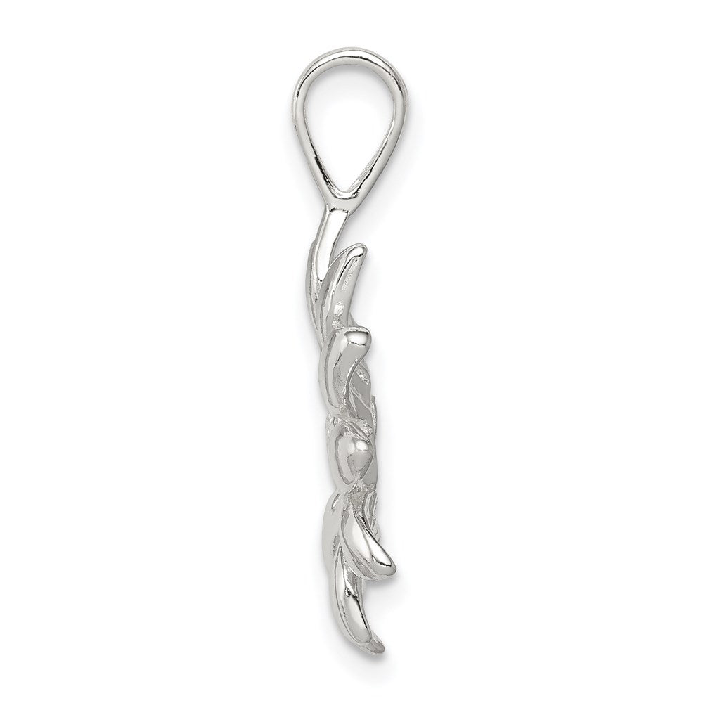 Sterlingsilber Sonnenblume Anhänger