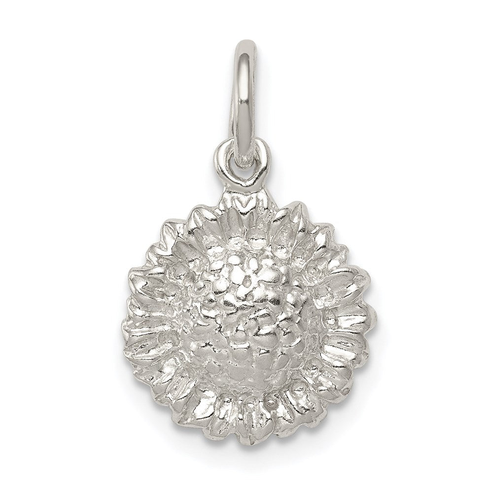 Sterlingsilber Sonnenblume Charm