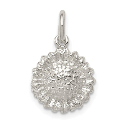 Sterlingsilber Sonnenblume Charm