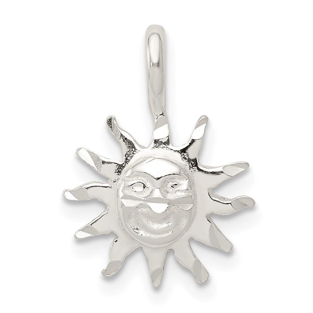 Sterlingsilber Sonne Charm