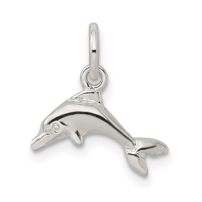 Sterlingsilber Delfin Charm