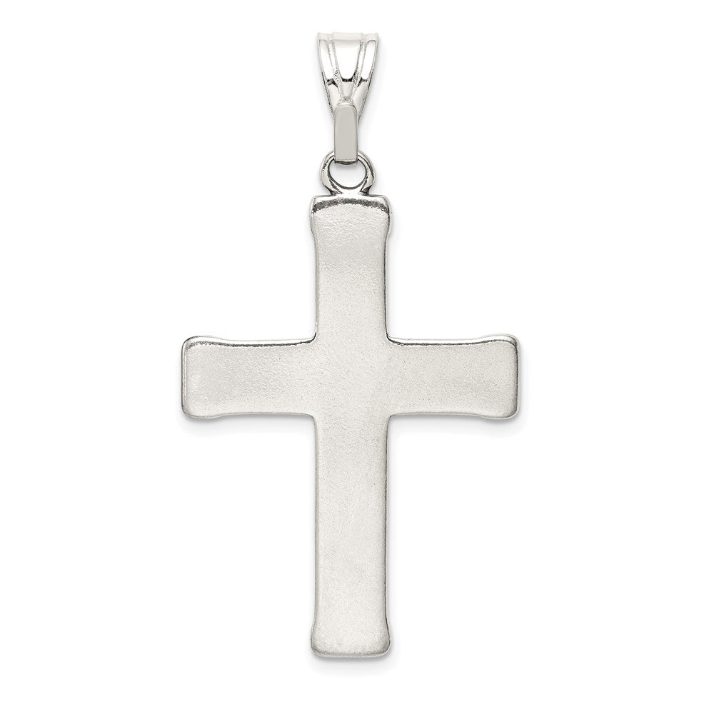 Sterlingsilber Lateinisch Kreuz Anhänger