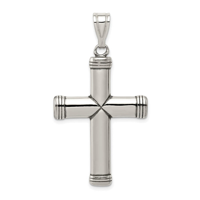 Sterlingsilber Lateinisch Kreuz Anhänger