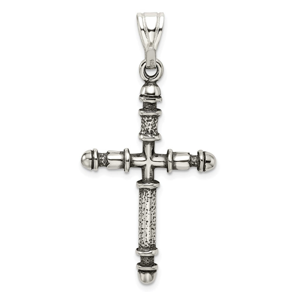 Sterlingsilber Antikisiert Kreuz Anhänger