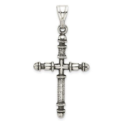 Sterlingsilber Antikisiert Kreuz Anhänger