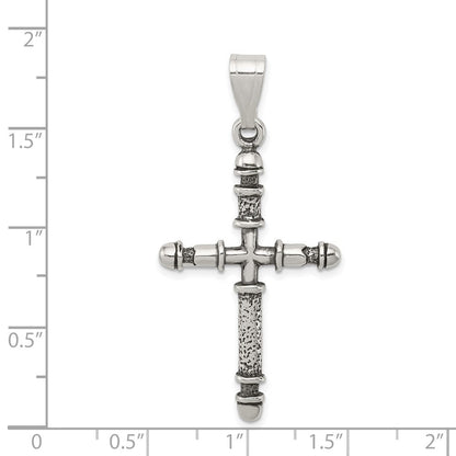 Sterlingsilber Antikisiert Kreuz Anhänger