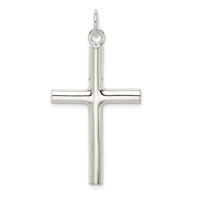 Sterlingsilber Lateinisch Kreuz Anhänger