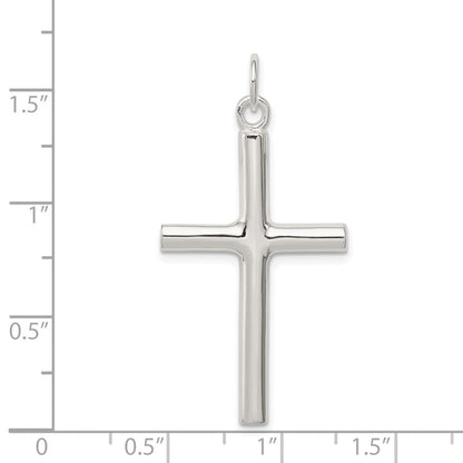 Sterlingsilber Lateinisch Kreuz Anhänger