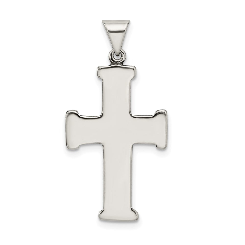Sterlingsilber Antikisiert Kreuz Anhänger