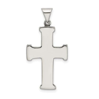 Sterlingsilber Antikisiert Kreuz Anhänger