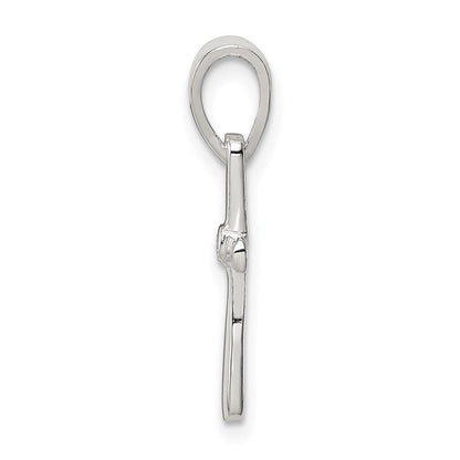 Sterlingsilber Zirkonia Kreuz Anhänger